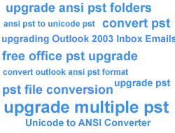 upgrade .pst files in microsoft outlook